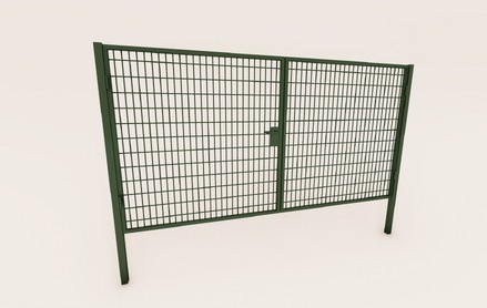 Ворота Profi Lock 2,03x4,0 RAL 6005 зеленый мох