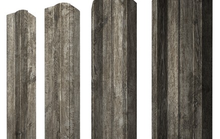 Штакетник М-образный 100 мм, print elite, фигурный рез, Nordic Wood