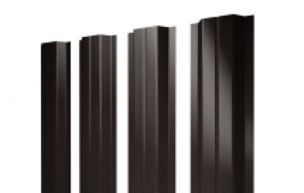 Штакетник П-образный 100 мм, print elite, прямой рез, Coffee Wood