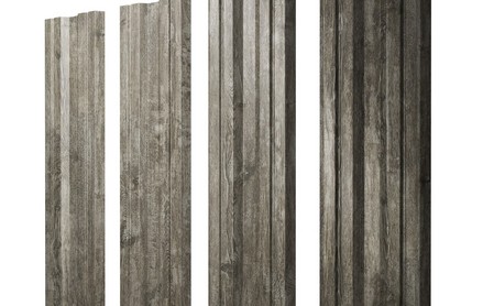 Штакетник Twin 100 мм, print elite, прямой рез, Nordic Wood