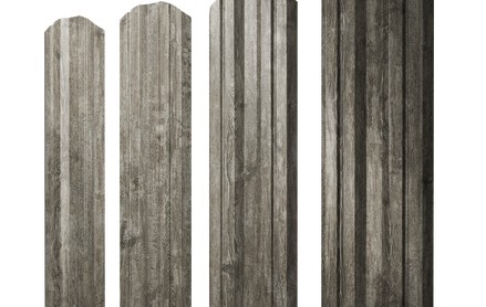 Штакетник Twin 100 мм, print elite, фигурный рез, Nordic Wood