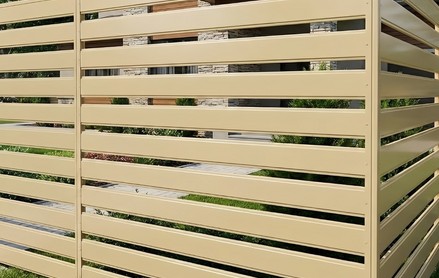 Ламель для забора еврожалюзи 