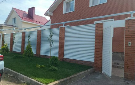 Ламель для забора еврожалюзи 