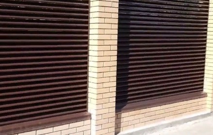 Ламель для забора еврожалюзи 