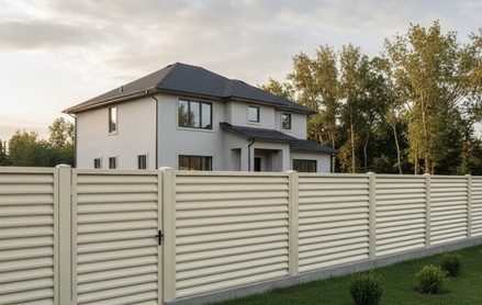 Ламель для забора еврожалюзи 