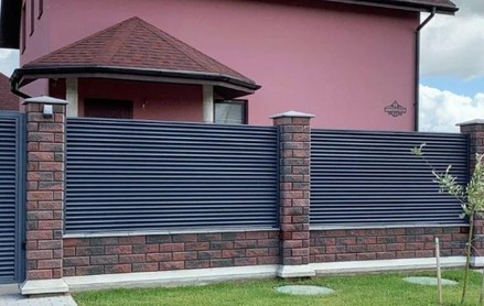 Ламель для забора еврожалюзи 