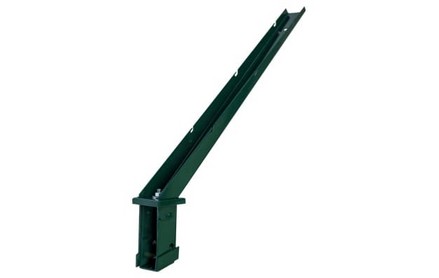 Наконечник L на столб 62х55 RAL 6005 зеленый мох