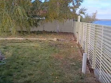 Забор еврожалюзи, Royal RAL 1015/1015, п. Гранный