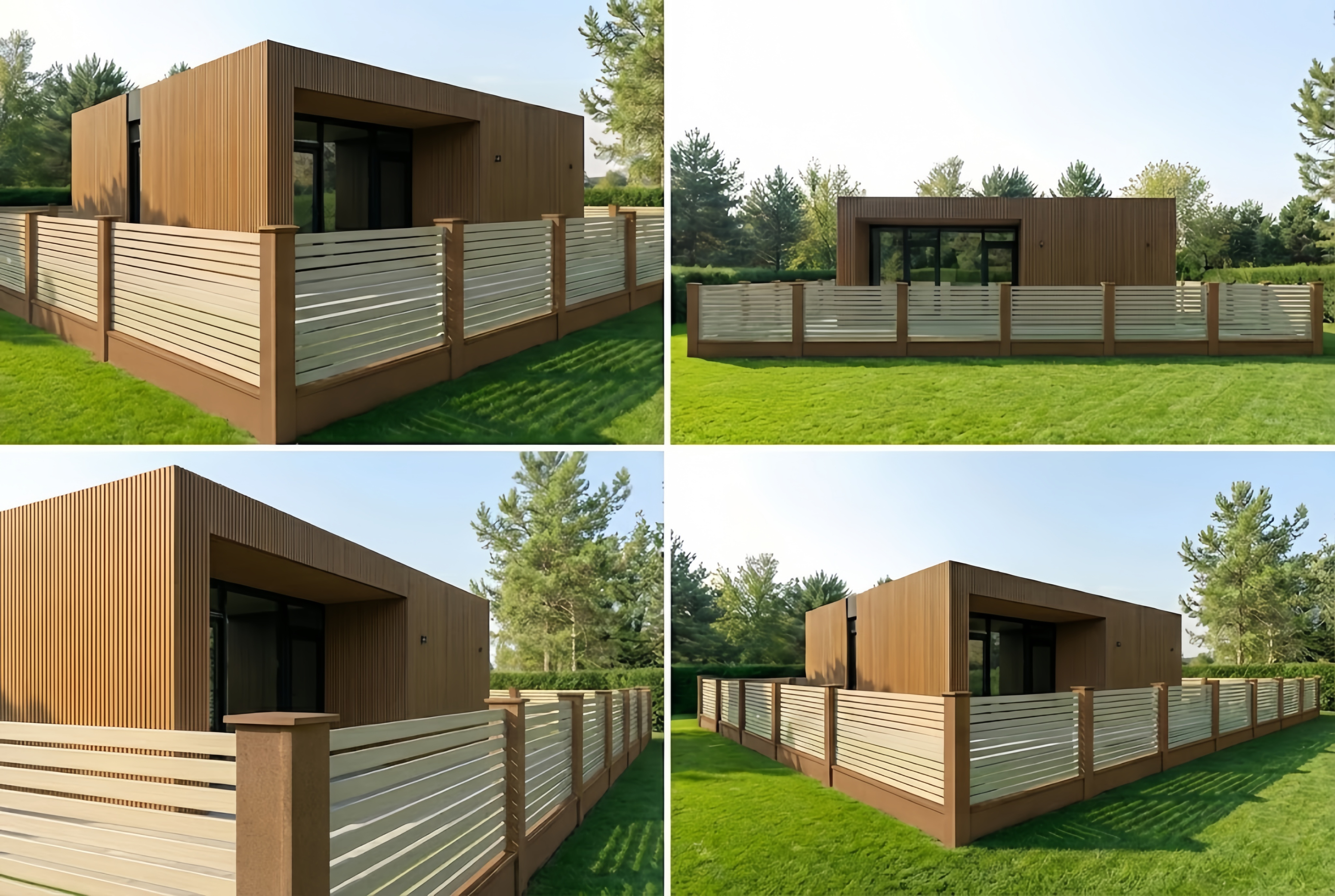 Забор Rancho RAL 1015, c.Красный Яр